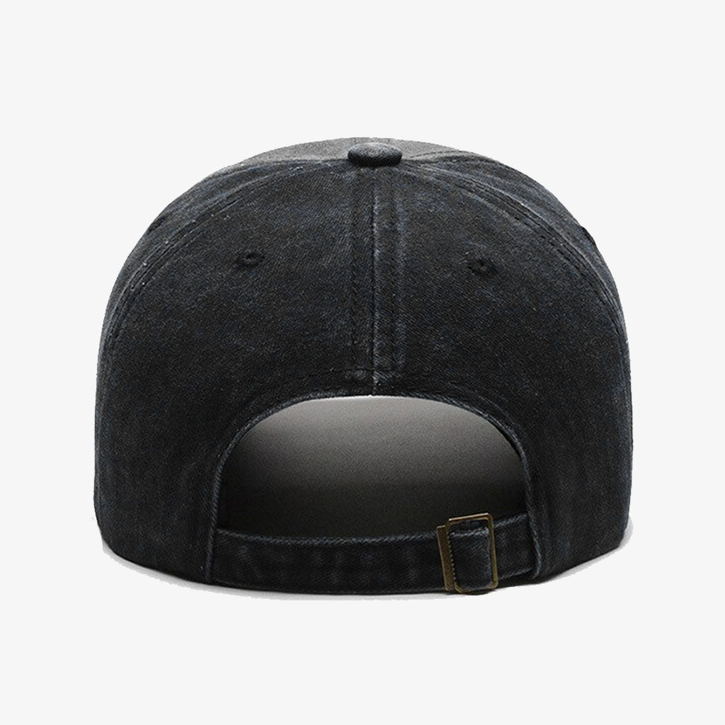Grey Embroidered Baseball Cap - CP001