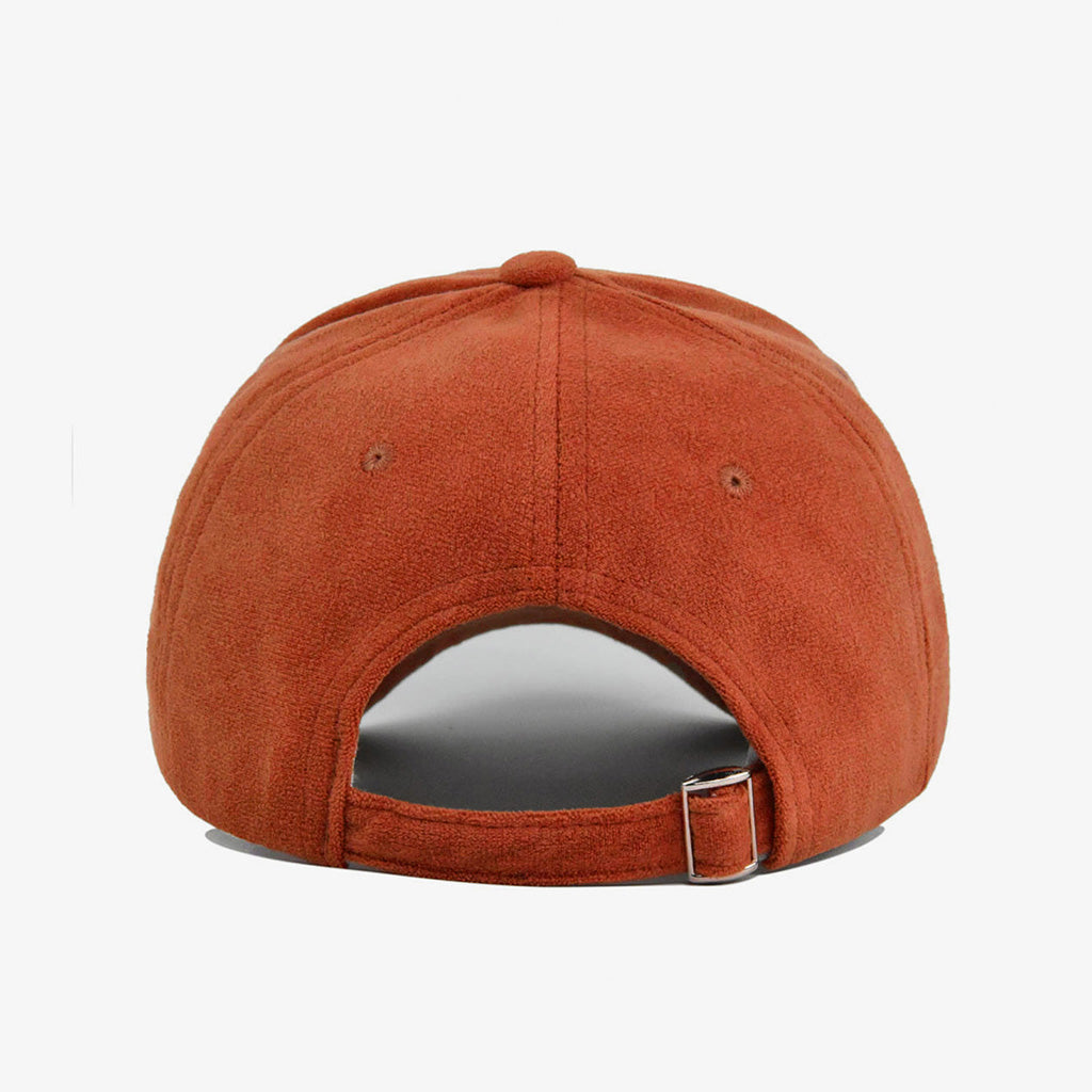 Basic Orange Suede Cap - CP045