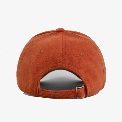 Basic Orange Suede Cap - CP045