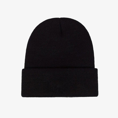 Black Embroidered Beanie - CP0119