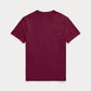 Classic Pony Logo Burgundy Crewneck T-Shirt