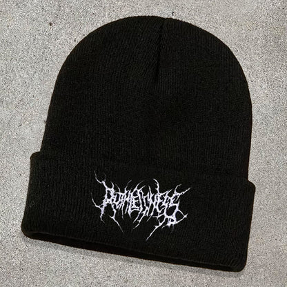 Gothic Street Punk Knitted Beanie - CP117