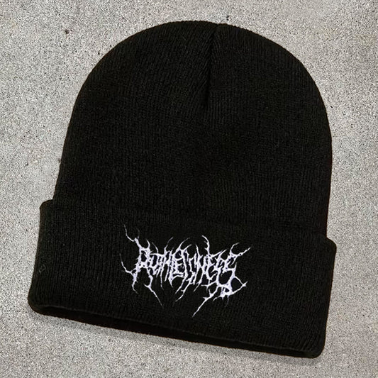 Gothic Street Punk Knitted Beanie - CP117