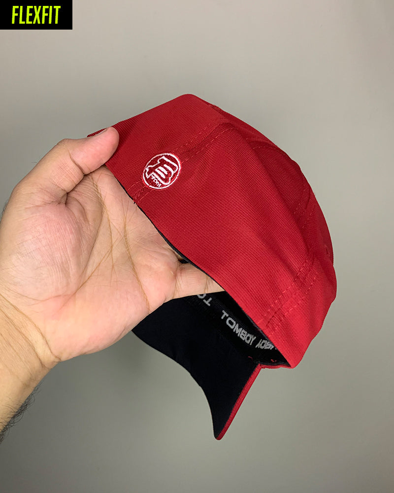 Red Tomboy Fitted Cap - CP102