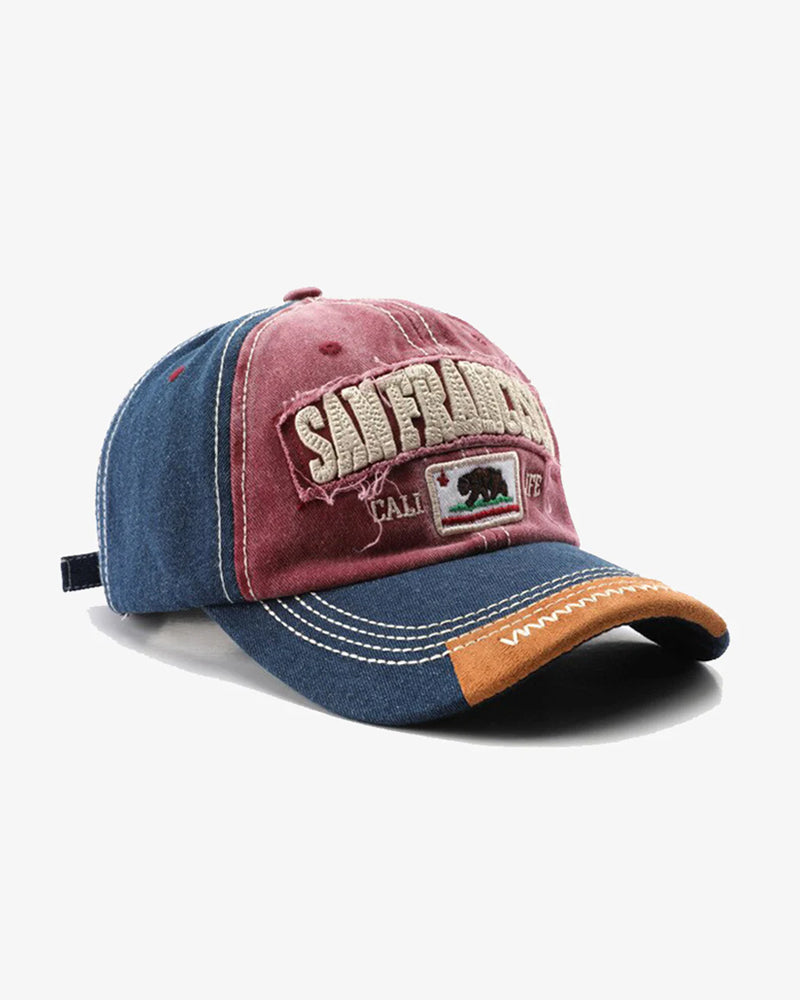 San Francisco Embroidered Vintage Cap - CP041