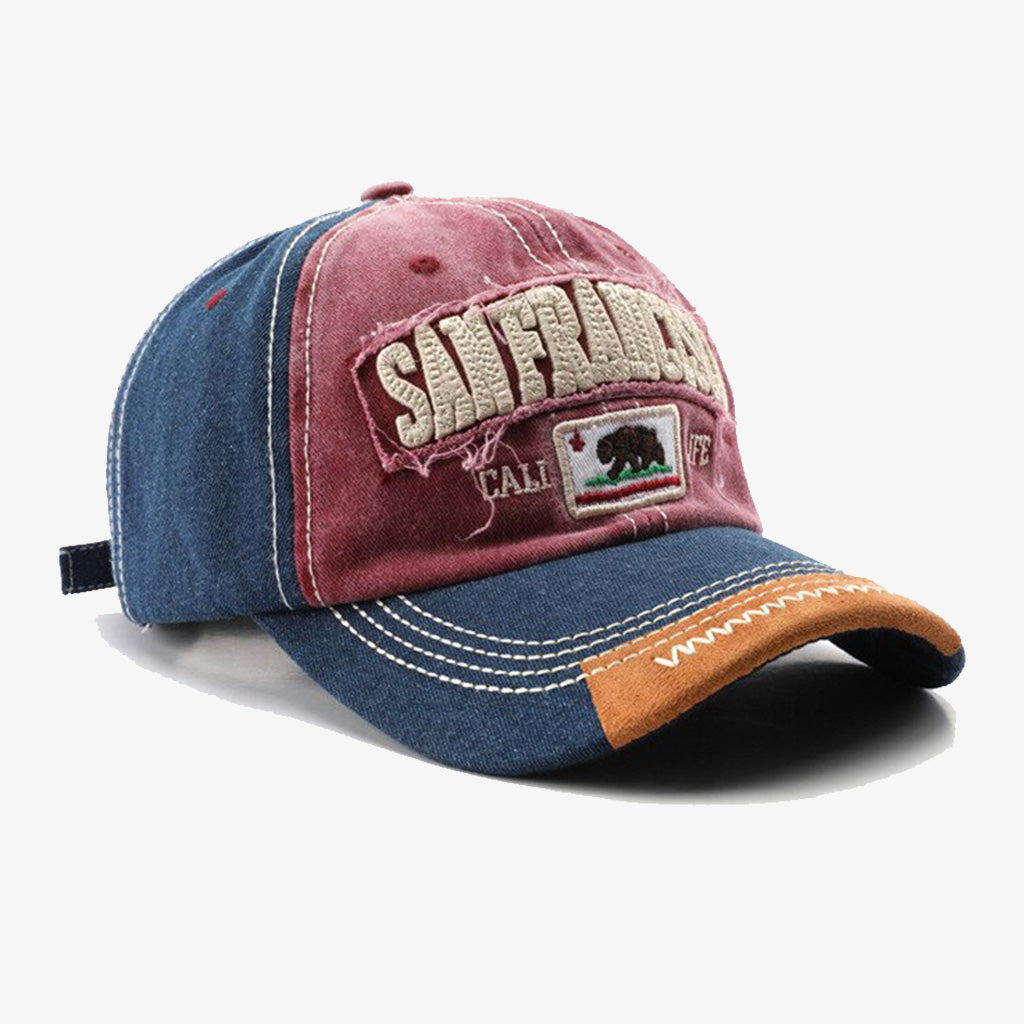 San Francisco Embroidered Vintage Cap - CP041