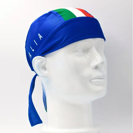 Italian Blue Quick-Dry Biker Bandana - CP108