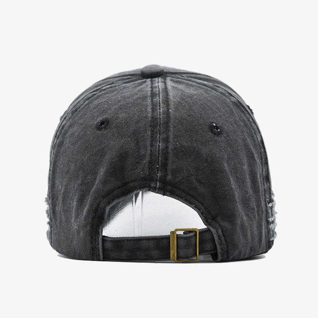 Grey Rugged Baseball Cap - CP003 – Outfit90s
