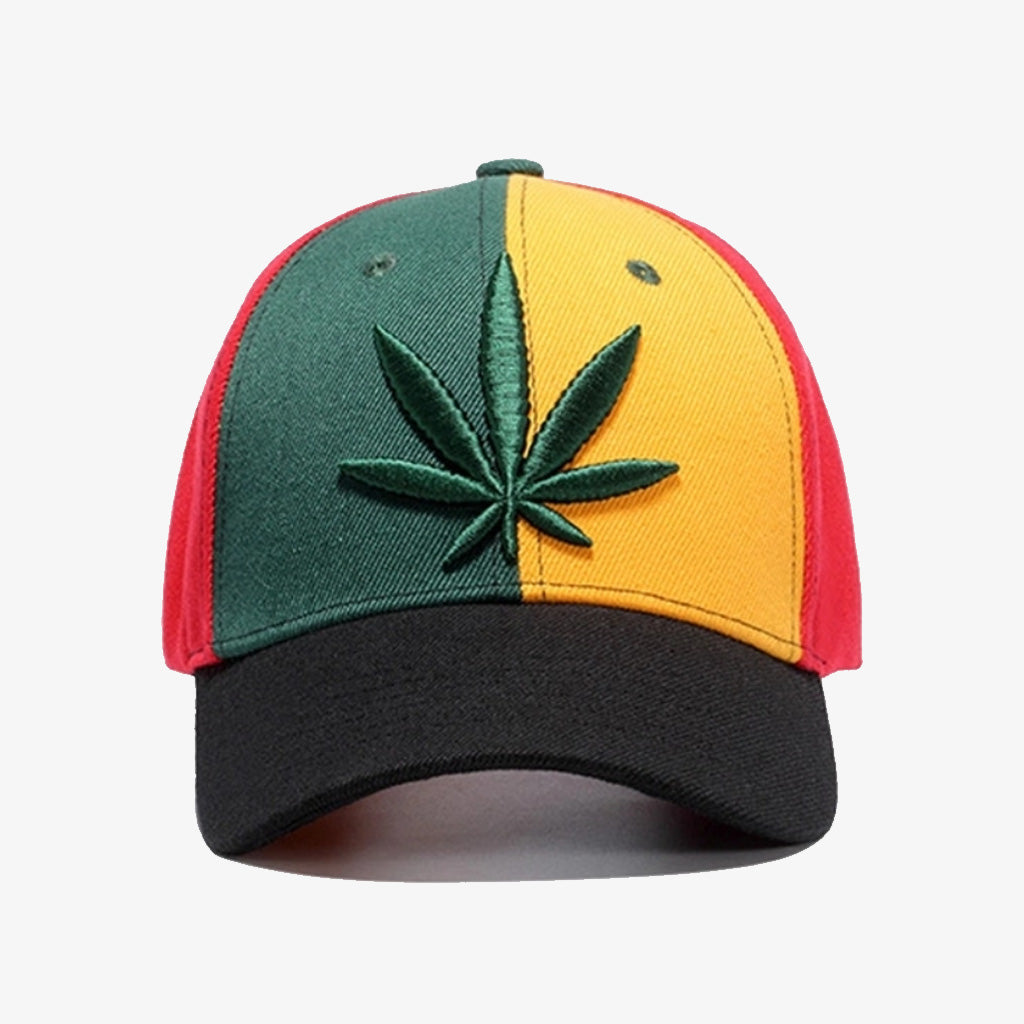 Maple Leaf Embroidered Hip-hop Baseball Cap - CP008