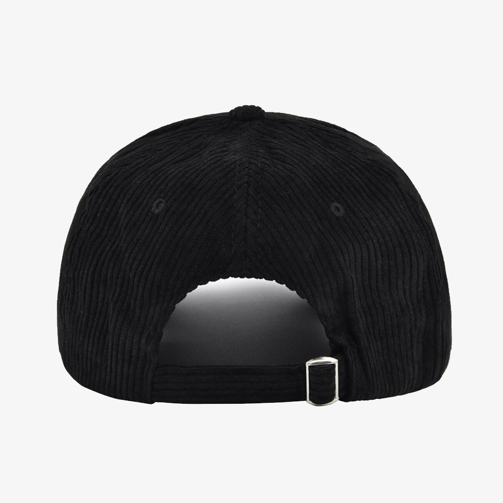 Black Corduroy Versatile Baseball Cap - CP020