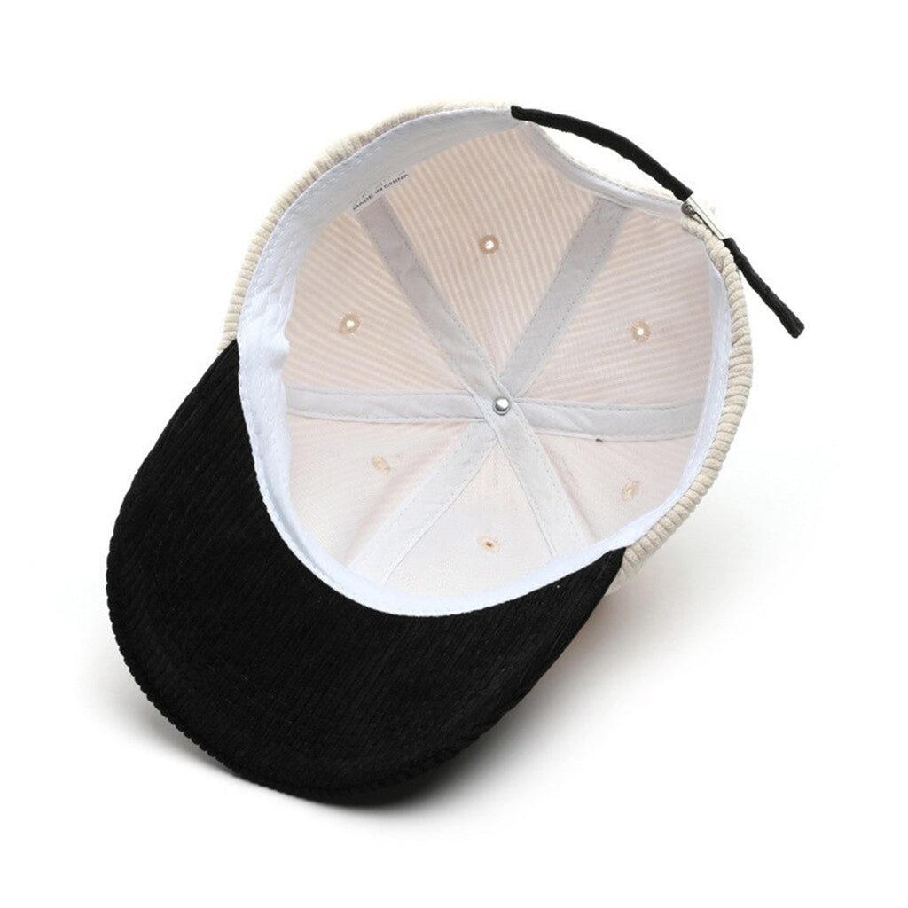 Corduroy Color-Block Cap - CP014
