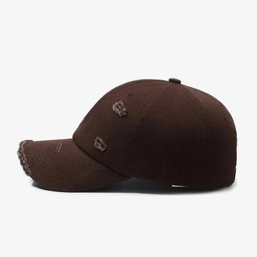 New Broken Edge Brown Baseball Cap - CP022