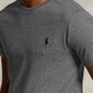 Classic Pony Logo Grey Crewneck T-Shirt