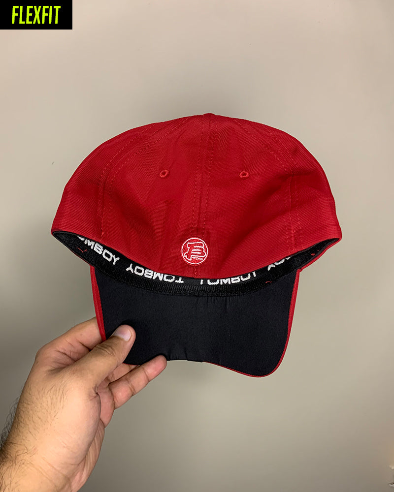 Red Tomboy Fitted Cap - CP102