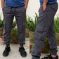 Basic Grey Cargo Pants