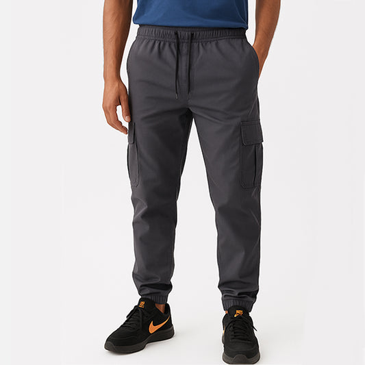 Basic Grey Cargo Pants