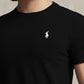 Classic Pony Logo Black Crewneck T-Shirt