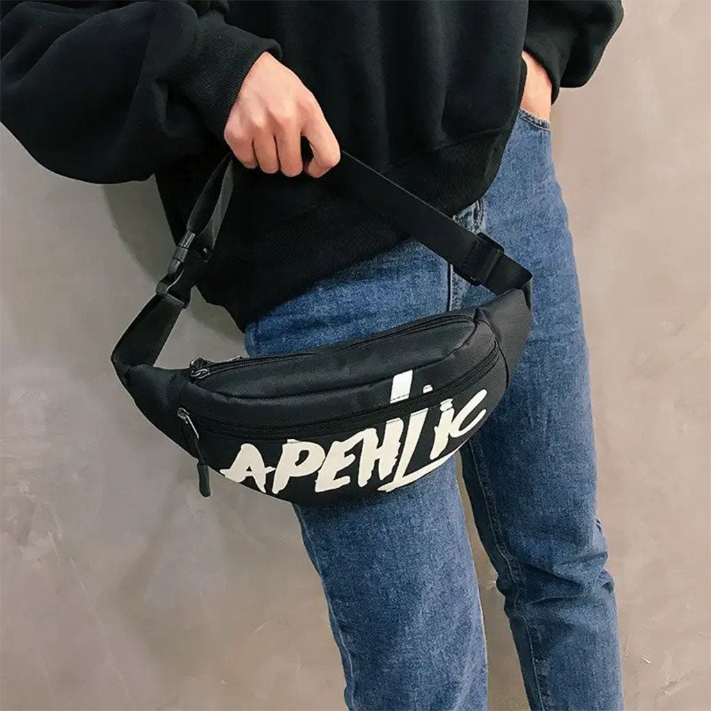 Black APEHLIC Waist Bag - BG001