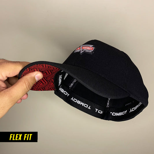 Black Tomboy Fitted Cap - CP101