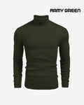 Army Green Turtle Neck