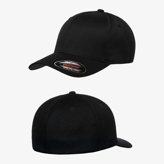 Basic Black Fitted Cap - CP084