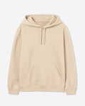 Vanilla Beige Basic Hoodie