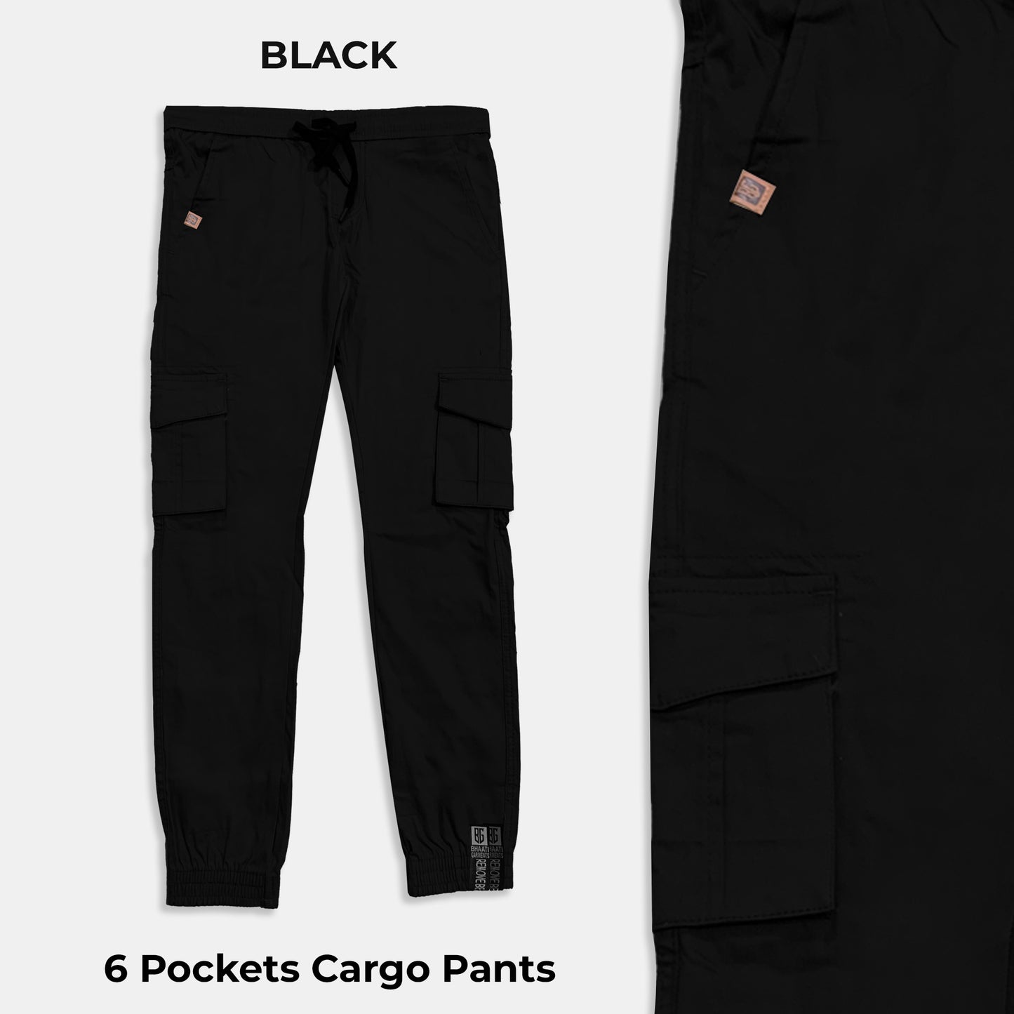 Black Cargo Pants