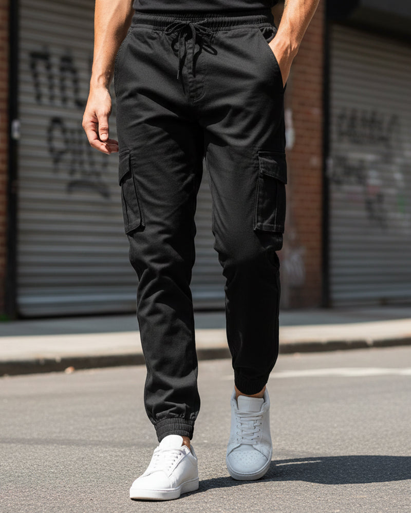 Black Cargo Pants