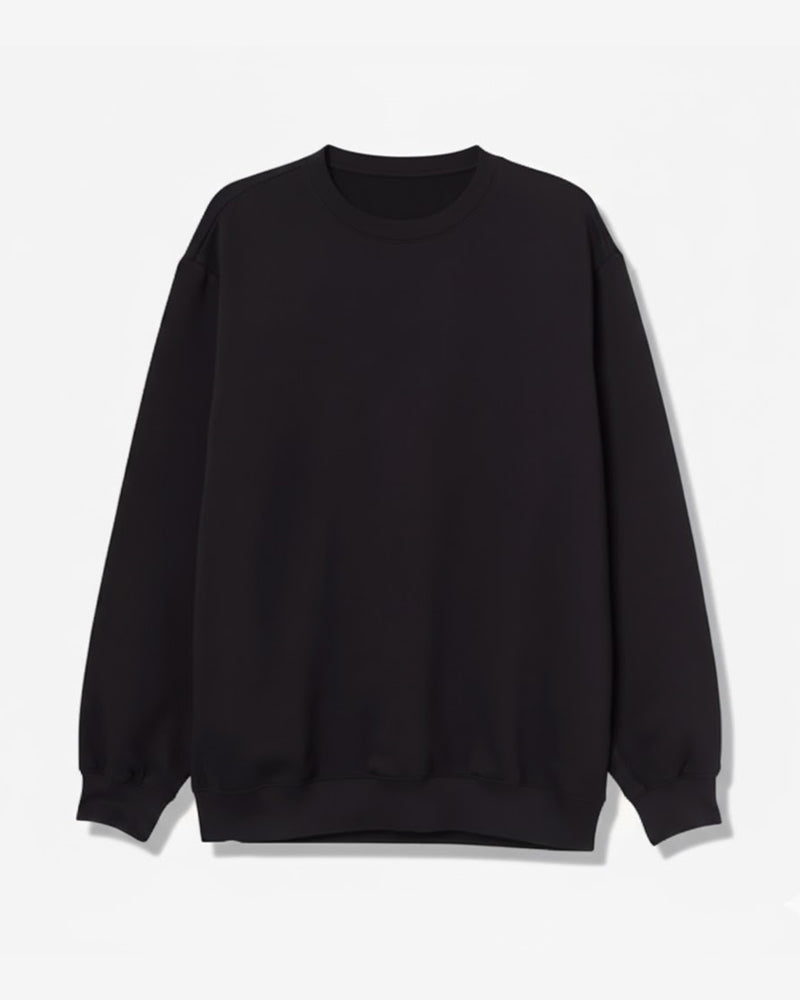 Basic Black Sweatshirt