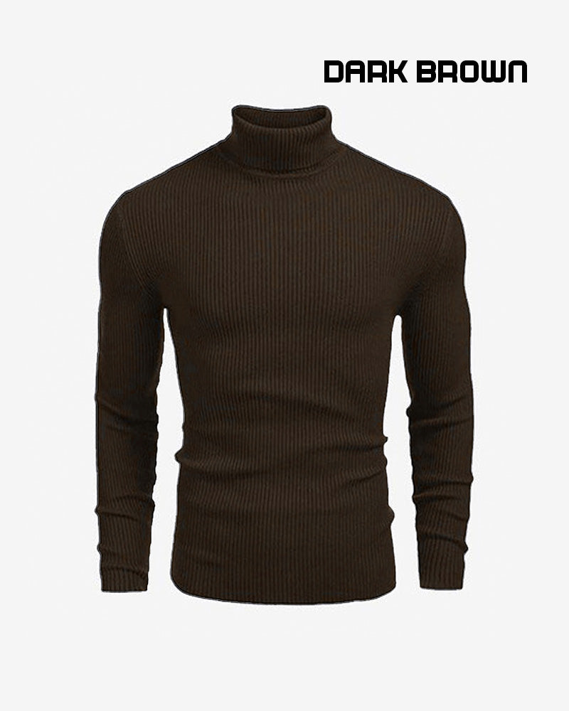 Dark Brown Turtle Neck