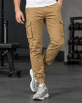 Khaki 6 Pockets Cargo Pant