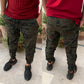 Army Green Camo Cargo Pants