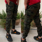 Army Green Camo Cargo Pants