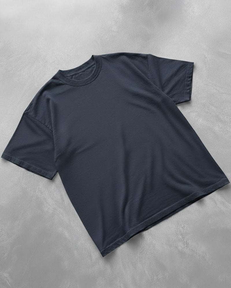 Midnight Grey Basic T-Shirt