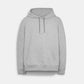 Heather Grey Plain Hoodie