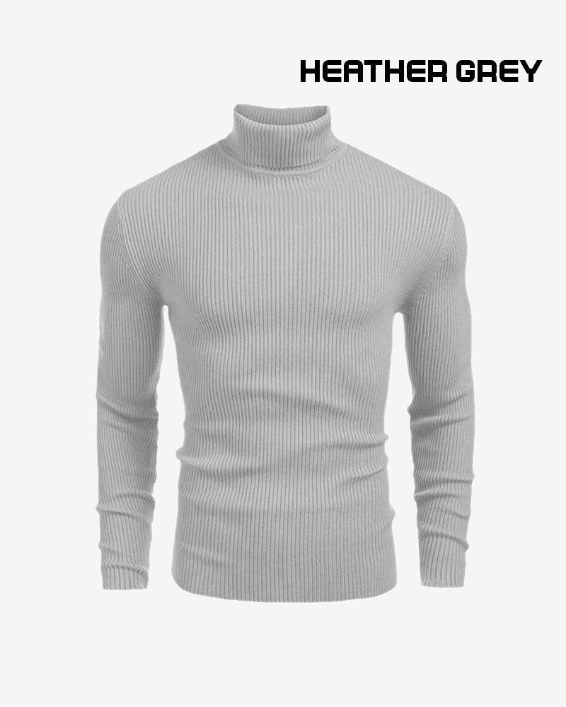 Heather Grey Turtle Neck