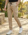 Khaki 6 Pockets Cargo Pant