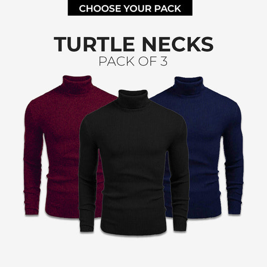 Turtle Neck Pack of 3