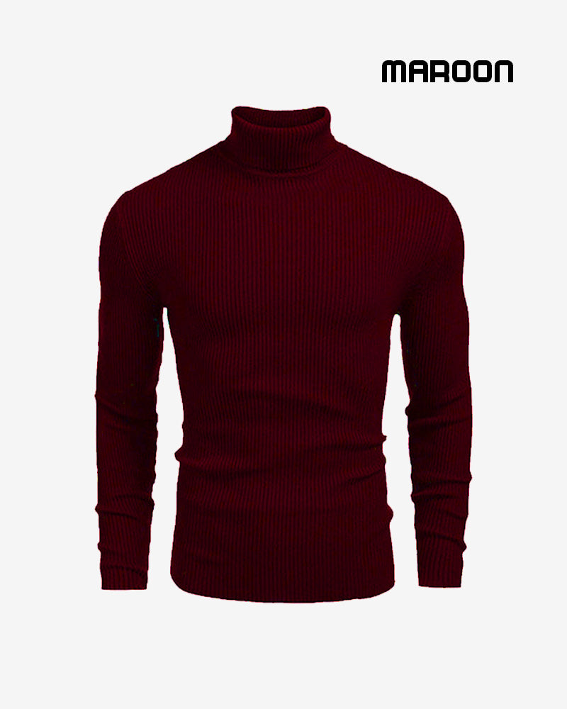 Maroon Turtle Neck