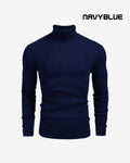 Navy Blue Turtle Neck