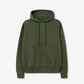 Olive Green Plain Hoodie