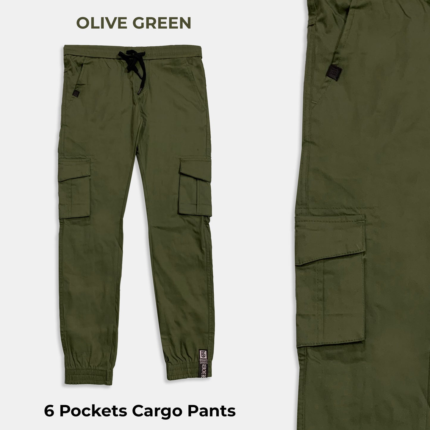 Olive Green Cargo Pants