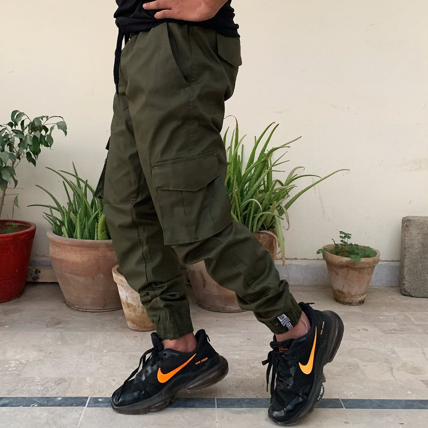 Olive Green Cargo Pants