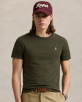 Classic Pony Logo Olive Crewneck T-Shirt