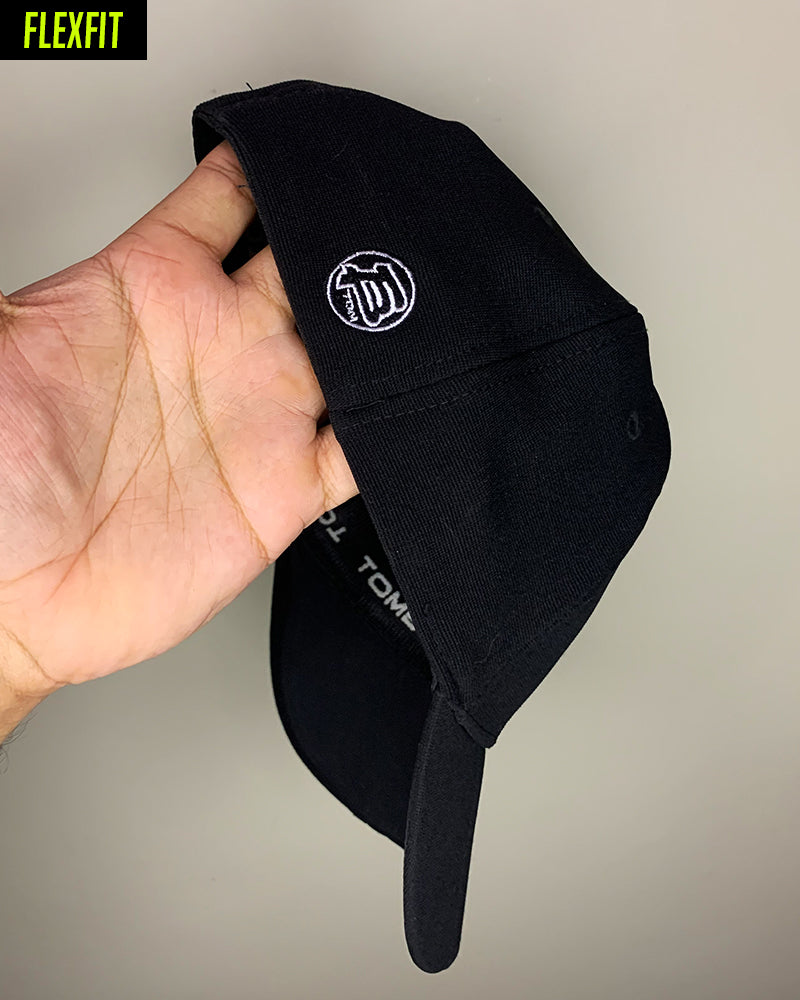 Black Tomboy Fitted Cap - CP103