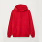 Red Plain Hoodie