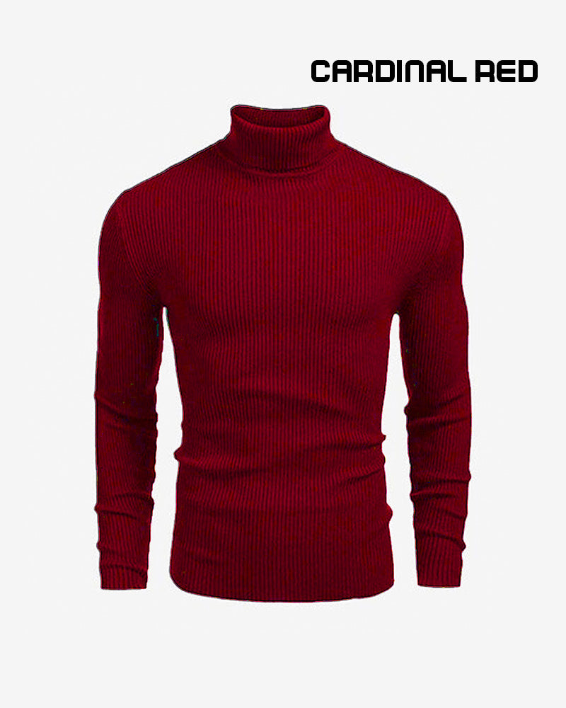 Cardinal Red Turtle Neck