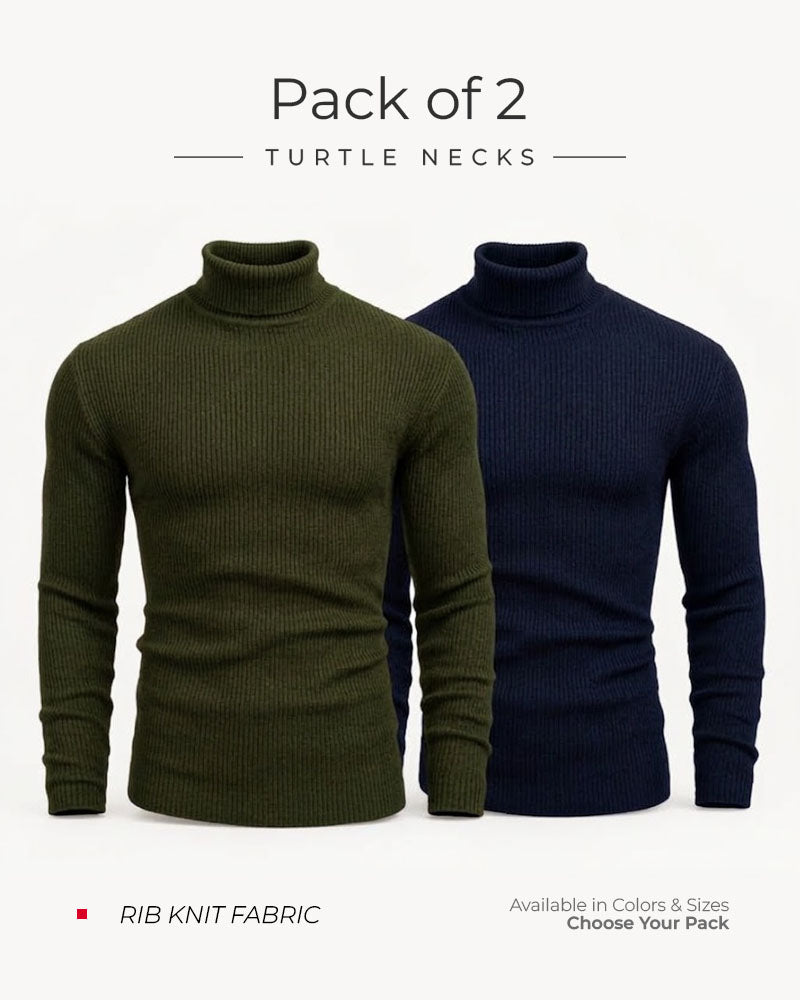 Turtle Neck Pack of 2