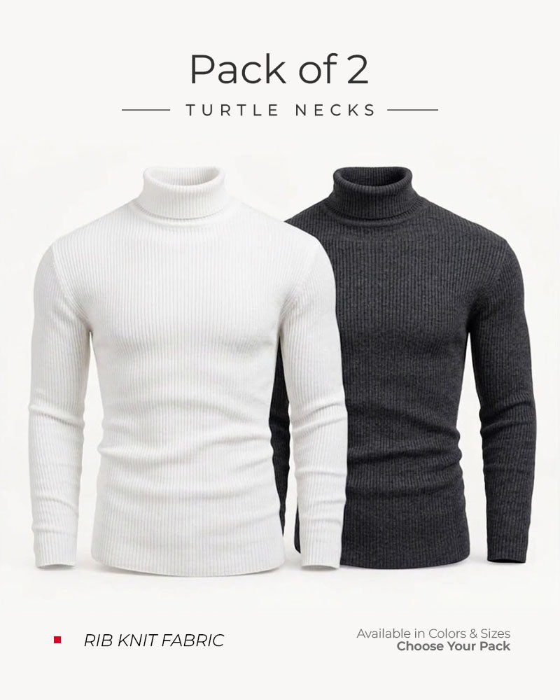 Turtle Neck Pack of 2