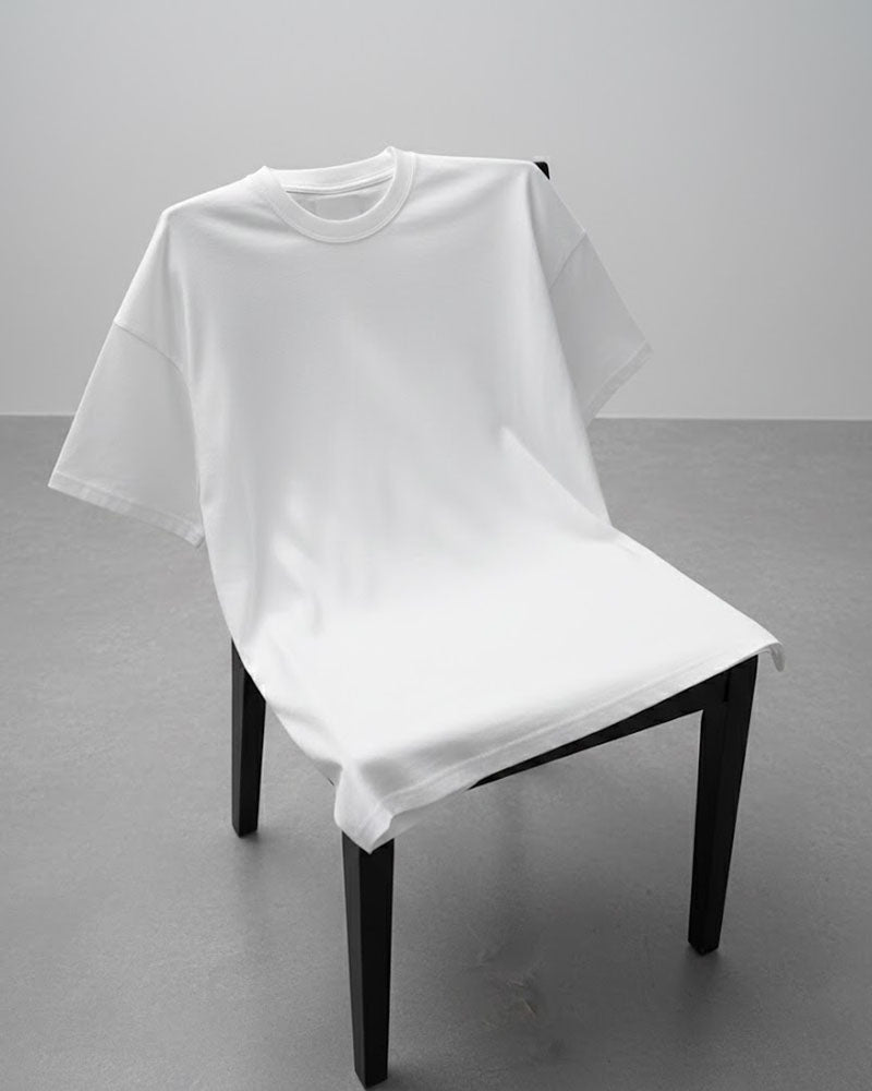 White Basic T-Shirt